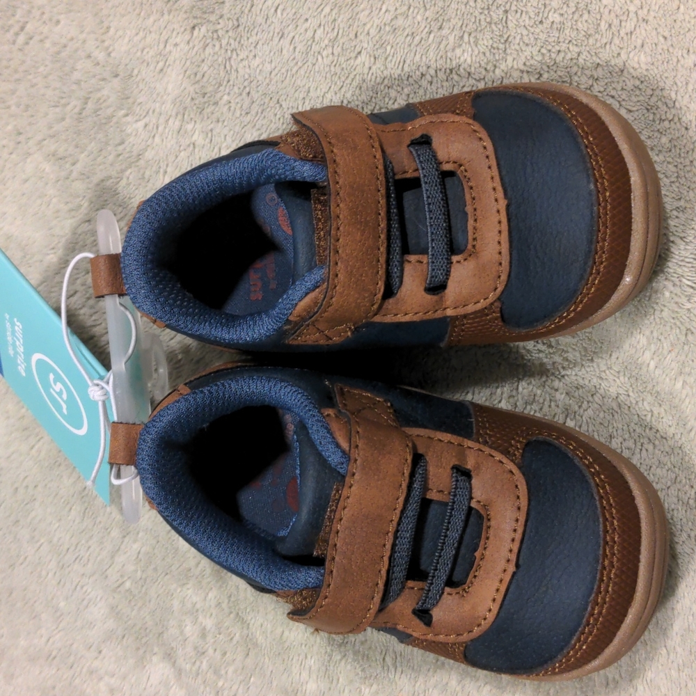 Baby Surprize by Stride Rite Killian Sneakers - Brown